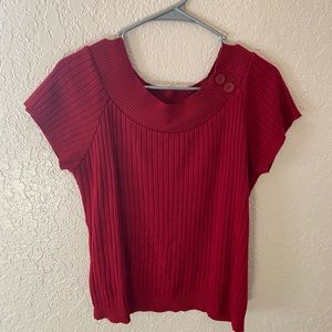 Knit blouse